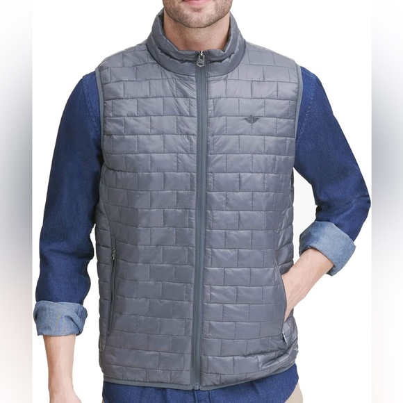 NWT / dockers Lightweight Ultra Loft Quilted Puffer Vest - Picture 3 of 4